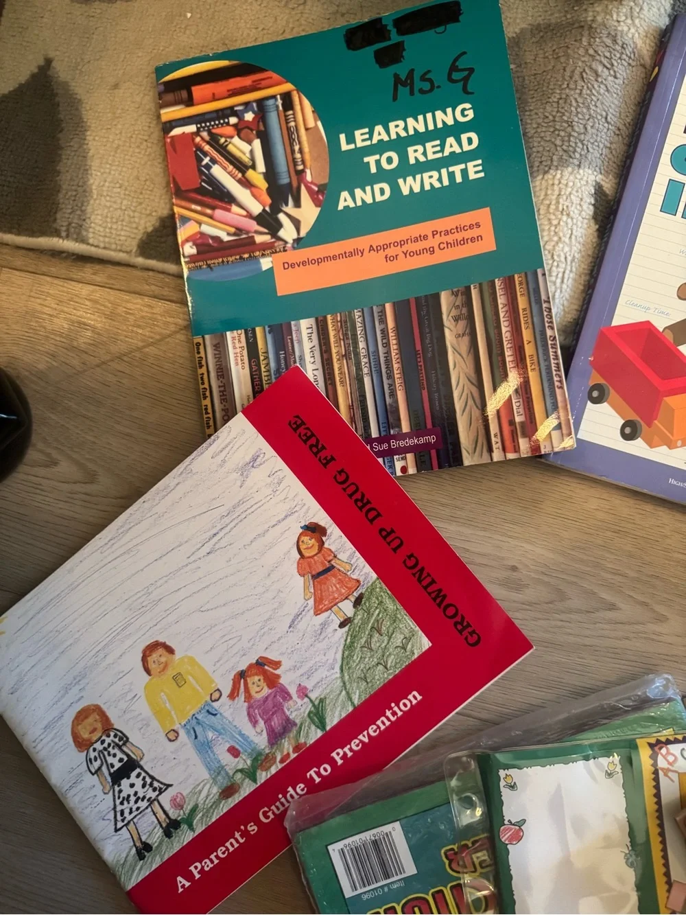 Early education Children's Learning Activity Book Set and lessons